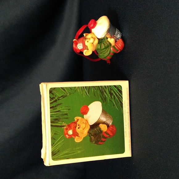 Hallmark Other - Vintage 1983 Hallmark Keepsake Christmas Ornament Thimble Elf